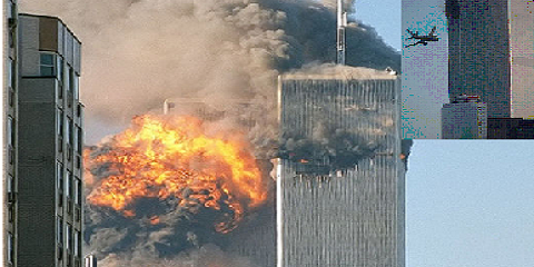 2001: Twin Towers in New York, NY